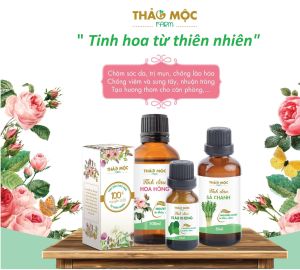 Tinh dầu Sả Chanh Thảo Mộc xuất khẩu thị trường Châu Âu nguyên chất 100% từ thiên nhiên thơm phòng xông phòng đuổi muỗi thư giản giải cảm