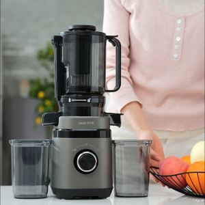 Electric Slow juicer Cold press masticating juicers fruit extractors with 110mm Wide Feeding Tube Auto Separation of Slag Detachable Easy to Clean juice blender