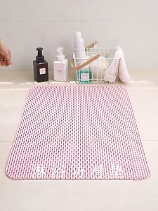 Non-slip Bathroom Mat Waterproof Foldable Floor Mat Non-slip Shower Rug Pad for Spa Bathroom Toilet Kitchen Mat Rak Bilik Mandi Pelapik