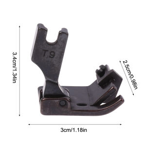 EELHOE | [YUT9 Adjustable Multifunctional Presser Foot Hemming Folded Rolling Edge Guide Feet Of Flat Car Industrial Sewing