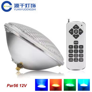 Đèn LED Hồ Bơi PAR56 18W 35W 54W Đèn Chiếu Sáng Dưới Nước RGB Trắng Ấm Trắng Lạnh Tự Chứa Cho Hệ Thống Chiếu Sáng Hồ Bơi Piscina