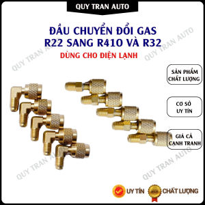 Đầu chuyển đổi gas R22 sang R410 và R32 cho điện lạnh hàng tốt - Quý Trần Auto