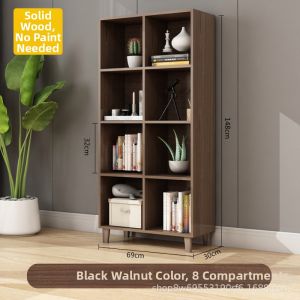 Real Wood Multi-functional Gap Bookcase