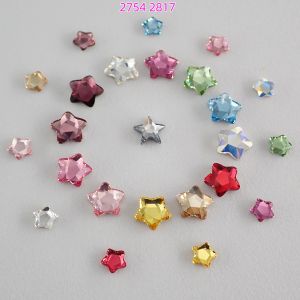  2754 Star 2816 2817 Flat Bottom Nail Drill DIY Material Kit Austrian Crystal Fashion Jewelry Accessories