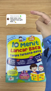 Buku 10 Menit Lancar Baca Tanpa Terbata bata Belajar Baca Tanpa Drama Anak | Penerbit Zain