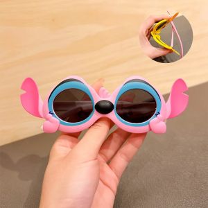 Official Disney Stitch Sunglasses Cute Polarized UV400 Protection Y2K Retro Cartoon Goggles for Women Men Gift