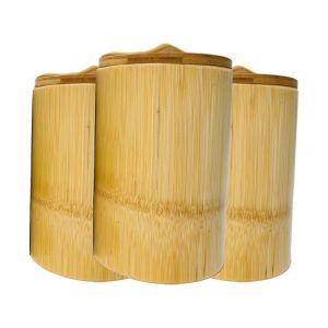 Nồi Hấp Cơm Bằng Tre Nguyên Khối Thủ Công Fresh Bamboo Root Steamer Single Tube round Shape One Layer Wood Material