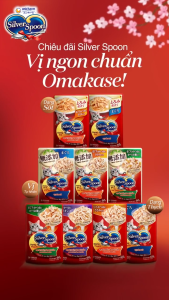 Pate SILVER SPOON 60g Cho Mèo - Thức Ăn Ướt Cho Mèo Silver Spoon Dạng Sốt Thạch