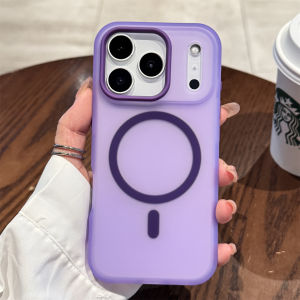 เคสโทรศัพท์แบบบางเฉียบสำหรับ Apple 17 pro Max แบบดูดซับแม่เหล็ก ป้องกันเลนส์เต็มจอ ใส ป้องกันการตกหล่น สำหรับผู้ชายและผู้หญิง