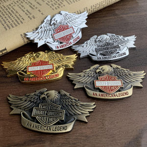 Harley Sticker Motorcycle Cool Fuel Tank Side 3D Zinc Alloy Logo Decoration Sticker For Harley FORTY EIGHT /FAT BOY SPECIAL/ 1200T/STREET ROD/XR 1200