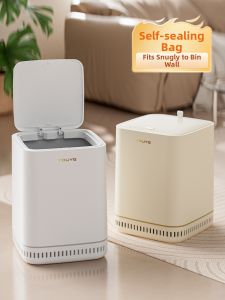 POSHU | Home Use Luxury New Big Capacity Lidded Trash Can