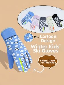 JIFANPAUL | Warm Waterproof Ski Gloves for Children