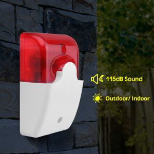 Outdoor AC/DC 12V-265V LED Gate Flashing Light Lamp Alarm Lamp For Swing Sliding Opener/Barrier Signal Strobe Lamp