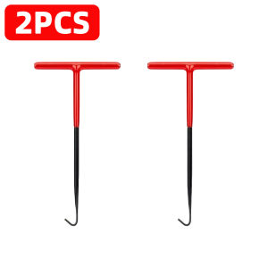 PINMOAP Motorcycle Muffler Spring Hook Puller Tool Durable T Handle Exhaust Pipe Spring Installer Remover Bike ATV Scooter