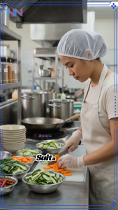Reusable Mesh Hair Net Cap Cooking Hat Food Industry Kitchen Bakery Restaurant Hygiene Protection Cap