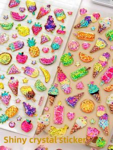 Shiny Crystal Decorative Stickers