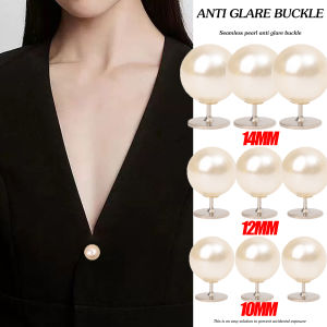18 cái nút Ghim cài áo đính ngọc trai chống ánh sáng không may nút trang trí tự làm nút cho áo sơ mi ăn mặc áo len áo choàng khăn choàng hat Giày