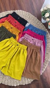 CELANA PENDEK WANITA HOTPANTS PREMIUM AIRFLOW CRINCKLE DEODORA RAYON