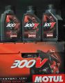 Original Motul 300V ( 10W 40 and 15W 50 ) for big bikes and for scooters. 