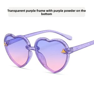 JIFANPAUL | UV Protection Kids Sunglasses Heart Frame