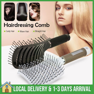 Hair Brush Scalp Massage Comb Hairbrush Big Curve Vent Comb Anti-Static Hairdresser Hair 大弯梳排骨梳