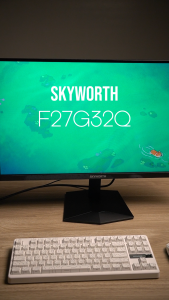 Skyworth H27G30Q Gaming Monitor 27" QHD 2K 180Hz 1ms Fast IPS Monitor For PC/F27G32Q Pro 27 inch 220Hz 1ms Fast IPS