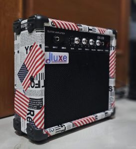 AMPLI GITAR AKUSTIK ELEKTRIK DLUXE GA-20 MODEL SLIM 65 INC ORIGINAL IMPORT BONUS Kabel Jack
