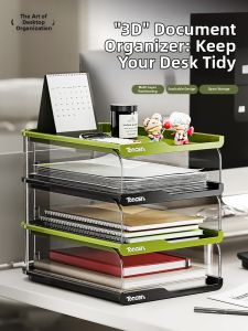 TAOXIAOHE | Desk Organizer Book Storage Shelving
