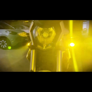 Car/Motorcycle Spotlight Headlight LED Lens Hi/Low Beam Driving Spot Fog Lights Auxiliary light For Motorbike Off-road