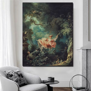 Jigsaw Puzzle for Adults 500/1000/1200/2000PCS Fragonard The Swing Classical Artwork Paper Puzzle Home Wall Decoration Gift Idea