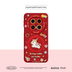 Asina | Magnetic Bracket Phone Case Silicone