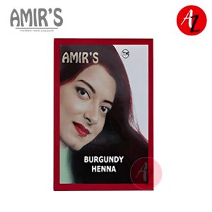 Amirs Henna Color Burgundy Hair Color Parlor Salon 1 Box