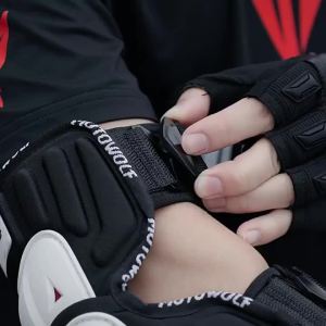 4Pcs/set Knee Elbow Protective Pads Motorcycle Motocross Skating Protectors Riding Protective Gears Outdoor Sport Equipment