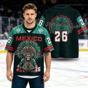Hot Toys | 2026 Summer men Mexico fans Jerseys For Men Classic Mexico Short Sleeve Tees Casual O-neck Sports T shirts Man Clothing