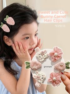 PINK EMPRESS | Cute Cartoon Rabbit Soft Hair Clip for Children