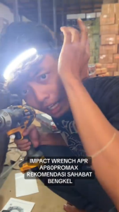 APR BOR IMPACT WRENCH AP80PROMAX XTRA JUMBO 3000NM PEMBUKA BAUT BAN RODA TRUK MOBIL ALAT PERKAKAS BAN & RODA  UKURAN 3/4 INCH ORIGINAL