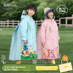 MONLEYTA | Childrens Long Raincoat Full Body Waterproof School Uniform Special Edition For Elementary School Boys Girls 2025 New Arrival