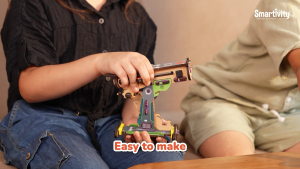 Smartivity 3in1 Airplanes Launcher Toy for Kids 6-12 | Build & Launch 3 Planes – Fighter Jet Glider Stealth | Birthday Gift for Boys & Girls I DIY STEM Toy for Ages 678101112 Years | Science Kit | Educational Toy