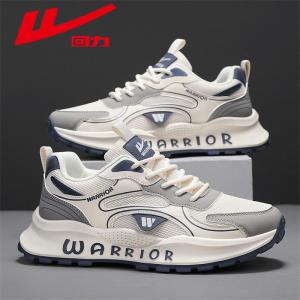 Giày Thường Ngày Cho Nam Warrior 2025 Giày Thể Thao Đế Mềm Thoáng Khí Chống Mùi Hấp Thụ Sốc Giày Thời Trang Cho Bố