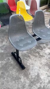 Ghế Băng Chờ Ngoài Trời Mặt Ghế Lưới Thoát Nước Đủ Màu Lắp Sân Pickleball Sân Vận Động Bệnh Viện