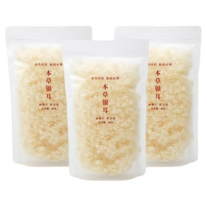 Organic Mushrooms Silver Ear Breakfast Replacement Sugar Free Nutritional Supplement Soup Made from Wildcrafted Ingredients