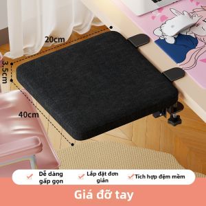 evesigar | Tay Dựa & Bàn Đỡ Cổ Tay Gập Được Mở Rộng Bàn Làm Việc