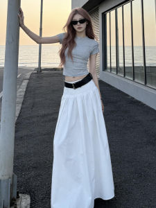 SENWA | Korean Style White Summer Dress Set New Arrival 2026