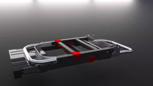 Heyman Aluminum Folding Hand Truck 2 in 1 Design 260lbs Capacity Heavy Duty Industrial Collapsible cart Dolly Cart with Rubber Wheels for Transport and Moving in Warehouse Supermarket Garden