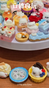 Bakery Series 3D Food Miniature Mystery Blind Bags  DIY Accessories Surprise Gift Cute birthday gift 立体食玩盲袋