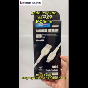 EXCELLENCE Kabel Data Cuckoo 3A for Micro/Type C/iPhone Fast Charging Original High Quality