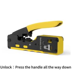 Dụng Cụ Bấm Mạng Đa Năng Cho CAT5 CAT6 CAT7 RJ45 EZ Crimp RJ11 R12 Tích Hợp Tất Cả Trong Một
