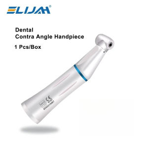 ELIJAH NO LED Dental Contra Angle Low Speed Handpiece Tools Push Button Autoclavable For Restorative Dentistry & Polishing