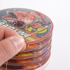 PE X9 Tali Pancing Orange 5x100m Super Braid Connecting 7kg ~ 40.3kg Tanpa Putus Dalam Gulungan Kompetisi Memancing Kuat Abrasi Kompetisi