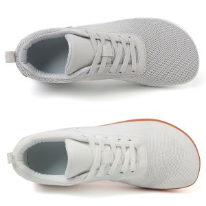 FECHENG Men Or Women Wide Toe Barefoot Shoes For Men Walking Shoes Diabetes foot swollen shoes Original Casual Comzy Trekking Trail Running Mesh Breathable Sneakers